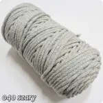 Sznurek pleciony BAWEŁNIANY 5mm na metry