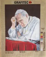 Kanwa z nadrukiem JAN PAWEŁ II (10341)