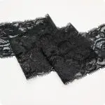 KORONKA ELASTYCZNA szer. 70mm CZARNA