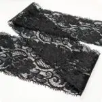 KORONKA ELASTYCZNA szer. 70mm CZARNA