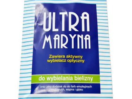 ULTRAMARYNA do wybielania bielizny