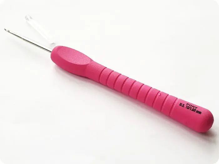 Szydełko metalowe PONY EASY GRIP z miękką rączką 0,6mm-1,75mm - obrazek 4