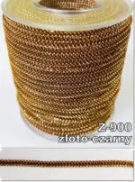 Sznurek metalizowany PERLA 3mm na metry
