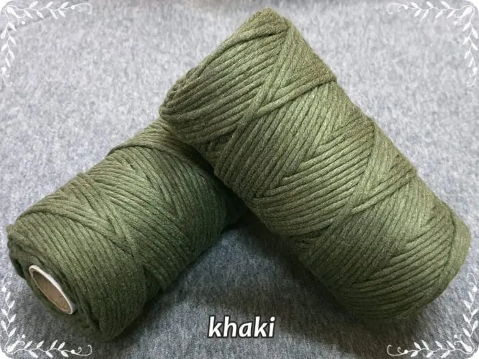 Sznurek bawełniany SKRĘCANY 3mm/ 100m (j)