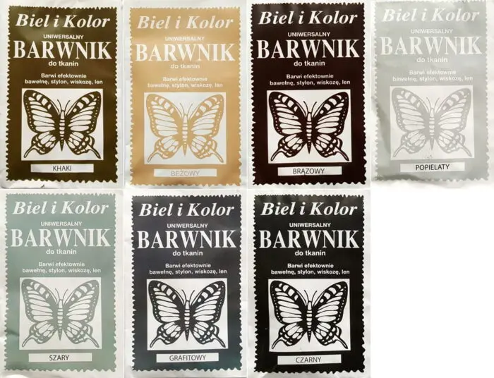 BARWNIK do tkanin