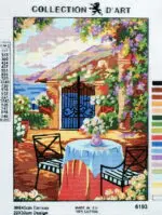 Kanwa z nadrukiem PEJZAŻ (6193)