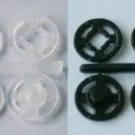 ZATRZASKI PLASTIKOWE 13 mm - 3 SZTUKI