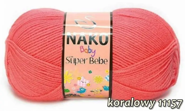 Włóczka Nako SUPER BEBE 50g/180m - akryl