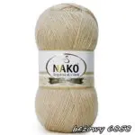 Włóczka NAKO ANGORA LUKS SIMLI 100g/500m - akryl + moher + wełna + nitka metalizowana