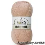Włóczka NAKO ANGORA LUKS SIMLI 100g/500m - akryl + moher + wełna + nitka metalizowana