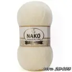 Włóczka NAKO ANGORA LUKS SIMLI 100g/500m - akryl + moher + wełna + nitka metalizowana