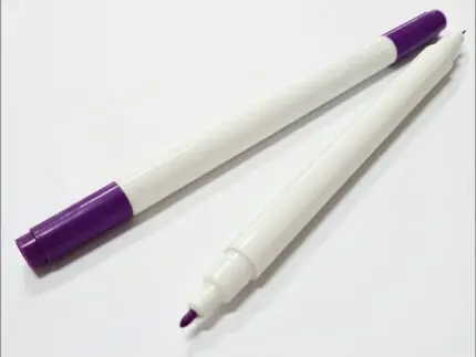 Pisak znikający dwustronny  fioletowy