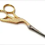 NOŻYCZKI DO HAFTU RICHELIEU ZŁOCONE 11,7 cm (71250412d)