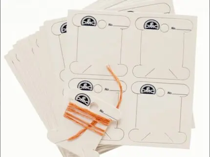 Tekturowe SORTERY BOBINKI DMC -  56 sztuk