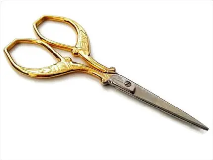 NOŻYCZKI DO HAFTU RICHELIEU ZŁOCONE 8 cm (71160312d)