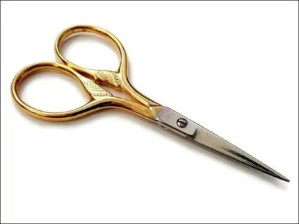 NOŻYCZKI DO HAFTU RICHELIEU ZŁOCONE 9,5 cm (71170312d)