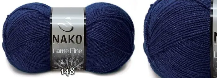 Włóczka Nako LAME FINE 100g/440m - akryl + nitka metalizowana