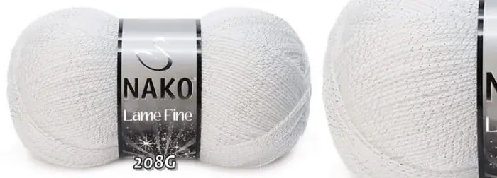 Włóczka Nako LAME FINE 100g/440m - akryl + nitka metalizowana