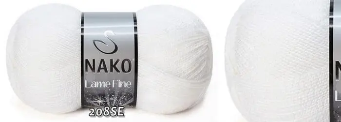 Włóczka Nako LAME FINE 100g/440m - akryl + nitka metalizowana
