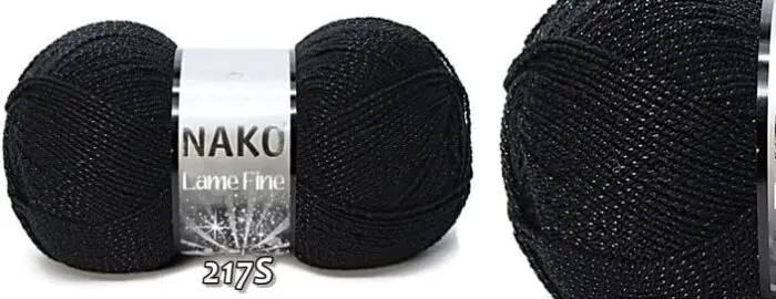 Włóczka Nako LAME FINE 100g/440m - akryl + nitka metalizowana