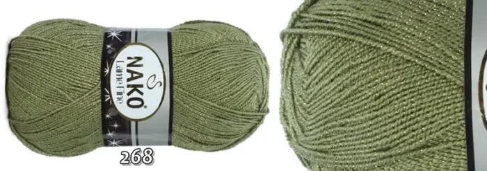 Włóczka Nako LAME FINE 100g/440m - akryl + nitka metalizowana