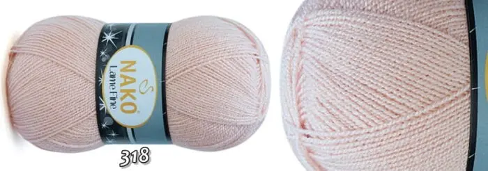 Włóczka Nako LAME FINE 100g/440m - akryl + nitka metalizowana