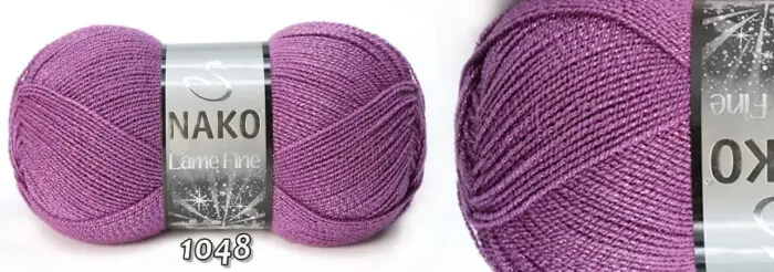 Włóczka Nako LAME FINE 100g/440m - akryl + nitka metalizowana