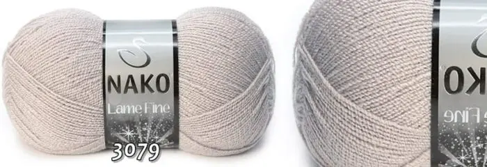 Włóczka Nako LAME FINE 100g/440m - akryl + nitka metalizowana