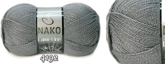 Włóczka Nako LAME FINE 100g/440m - akryl + nitka metalizowana