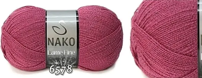 Włóczka Nako LAME FINE 100g/440m - akryl + nitka metalizowana