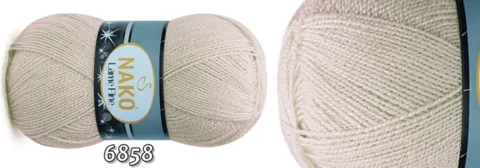 Włóczka Nako LAME FINE 100g/440m - akryl + nitka metalizowana