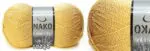 Włóczka Nako LAME FINE 100g/440m - akryl + nitka metalizowana
