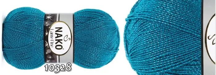 Włóczka Nako LAME FINE 100g/440m - akryl + nitka metalizowana