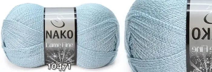 Włóczka Nako LAME FINE 100g/440m - akryl + nitka metalizowana