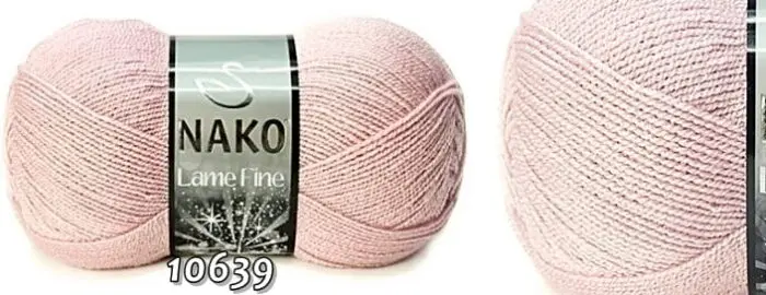 Włóczka Nako LAME FINE 100g/440m - akryl + nitka metalizowana