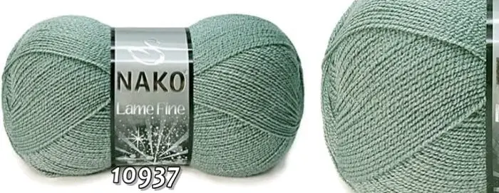 Włóczka Nako LAME FINE 100g/440m - akryl + nitka metalizowana