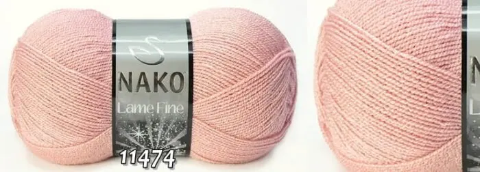 Włóczka Nako LAME FINE 100g/440m - akryl + nitka metalizowana