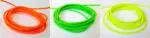 GUMA OKRĄGŁA 2mm NEONOWA