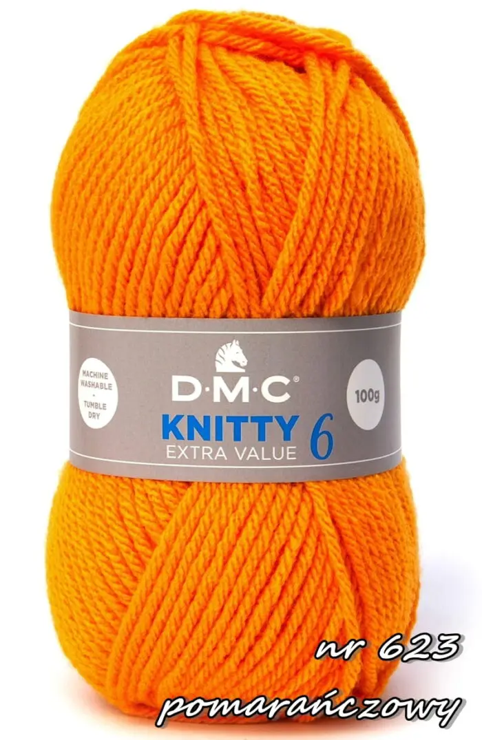 Włóczka DMC KNITTY 6 100g/137m - 100% akryl
