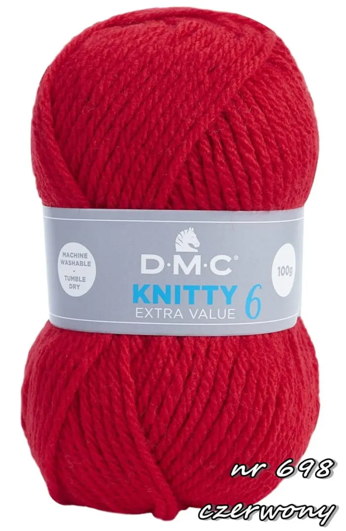 Włóczka DMC KNITTY 6 100g/137m - 100% akryl
