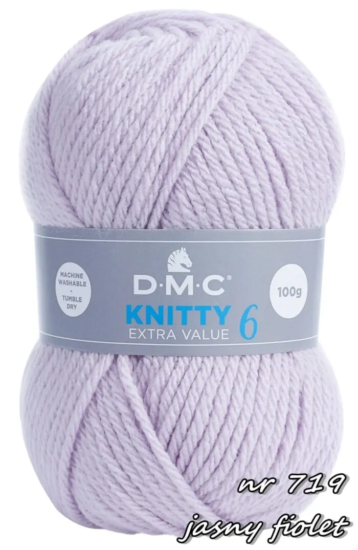 Włóczka DMC KNITTY 6 100g/137m - 100% akryl