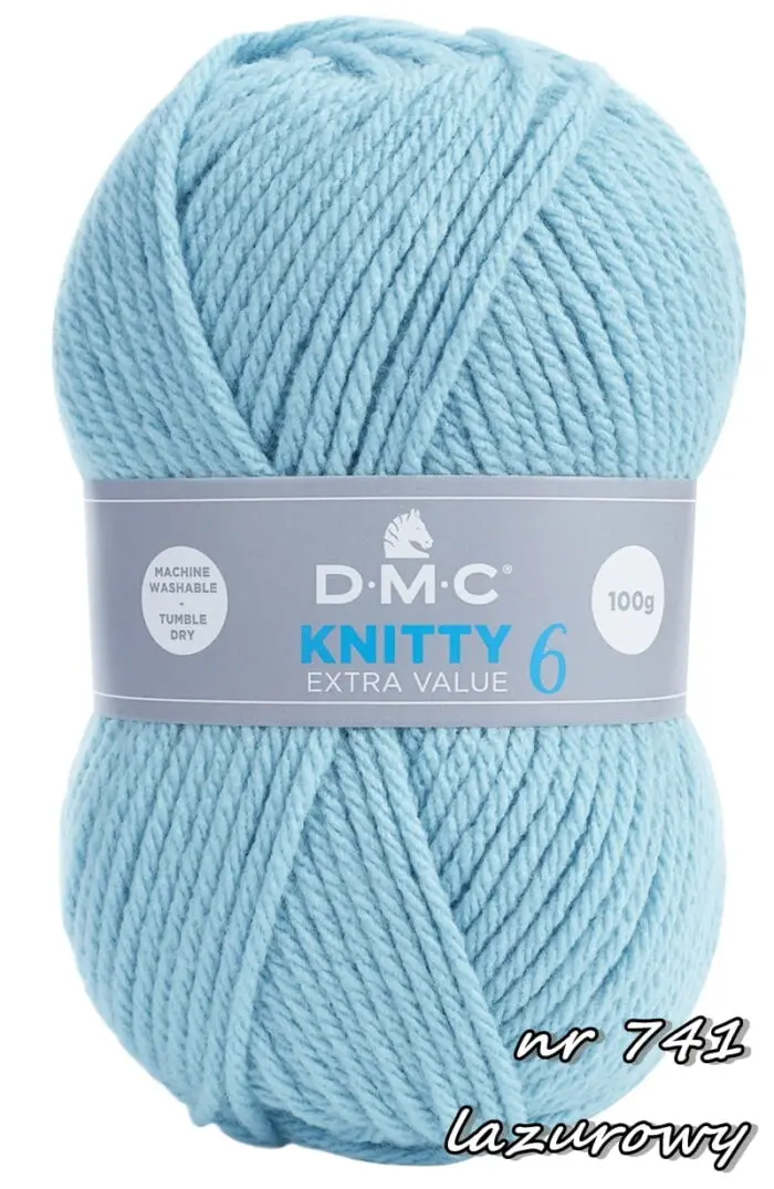 Włóczka DMC KNITTY 6 100g/137m - 100% akryl