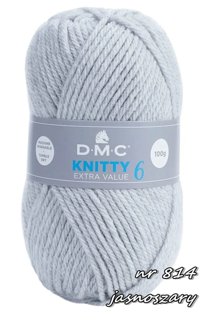 Włóczka DMC KNITTY 6 100g/137m - 100% akryl