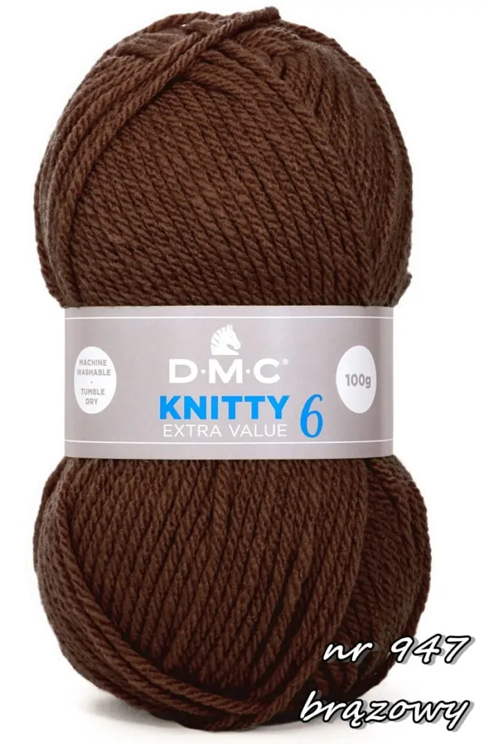 Włóczka DMC KNITTY 6 100g/137m - 100% akryl