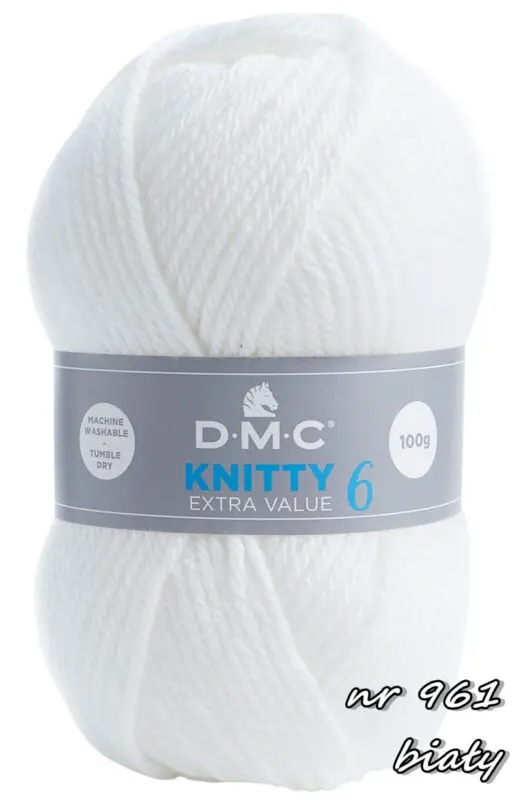 Włóczka DMC KNITTY 6 100g/137m - 100% akryl