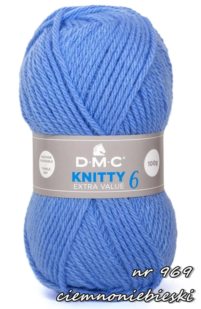 Włóczka DMC KNITTY 6 100g/137m - 100% akryl