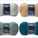 Włóczka Nako SPORT WOOL 100g/120m akryl + wełna