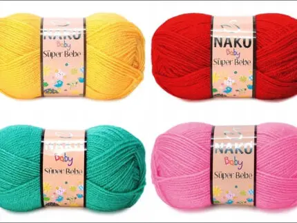 Włóczka Nako SUPER BEBE 50g/180m - akryl