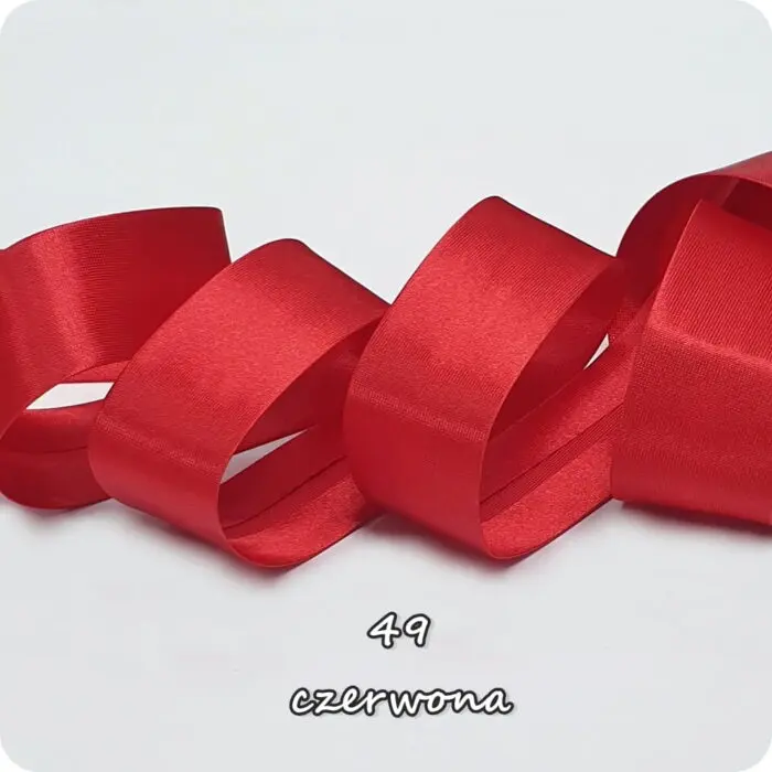 Lamówka ATŁASOWA SATYNOWA 25mm