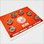 Zatrzaski metalowe 8mm (1) 6szt